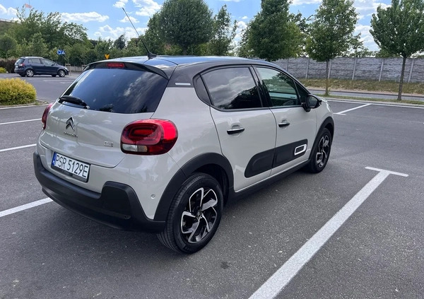 Citroen C3 cena 54700 przebieg: 26547, rok produkcji 2021 z Nysa małe 277